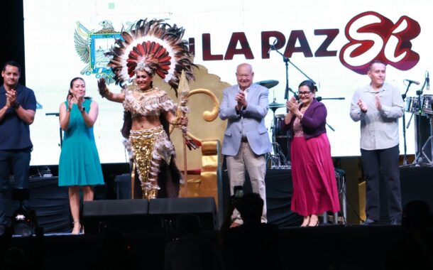 Gobernador preside coronación de Reina Calafia 2026 en el 491 aniversario de La Paz; destaca tradiciones e identidad paceña