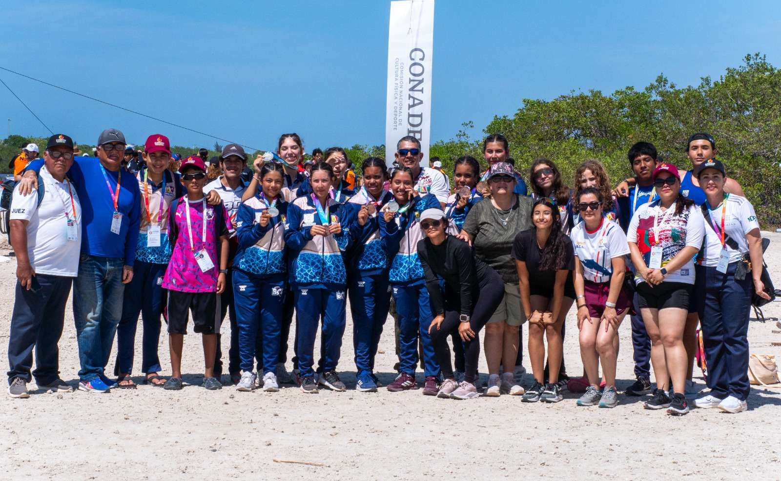 BCS cierra participación en canotaje con plata y bronce en la Olimpiada Nacional 2026