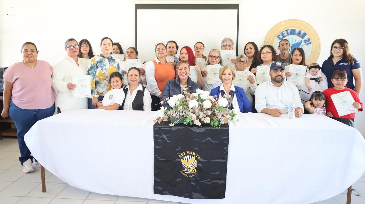 Acuerdan ICATEBCS y CETMAR 021 acciones de formación para el trabajo en Mulegé
