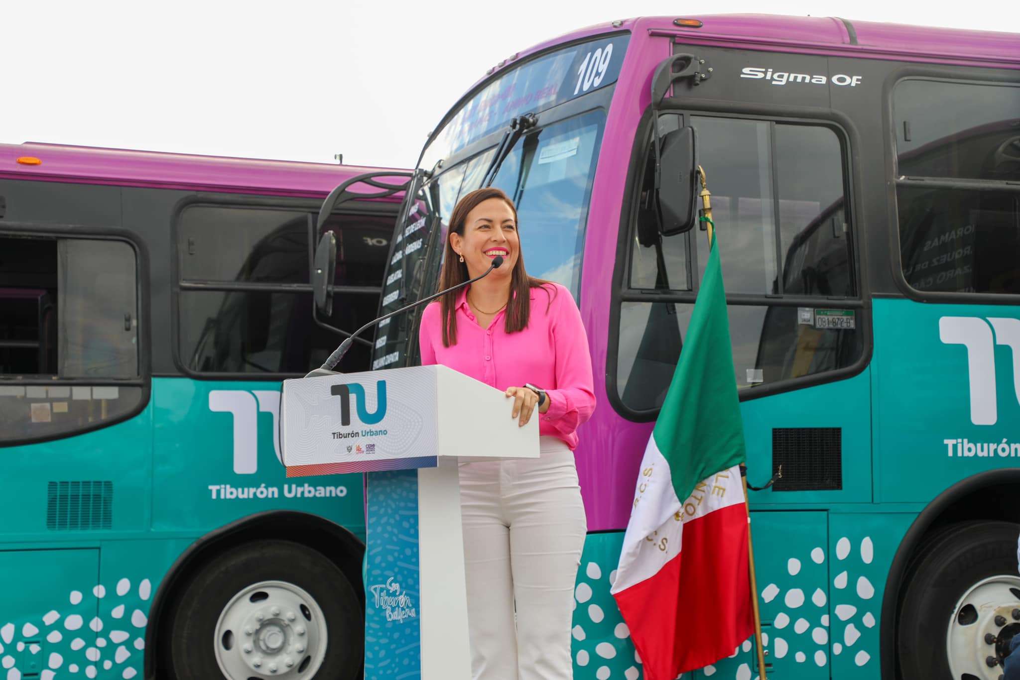 Milena Quiroga impulsa una movilidad moderna y eficiente con Tiburón Urbano