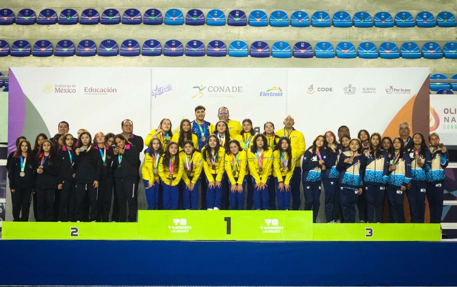 BCS logra bronce en polo acuático femenil en la ON2026