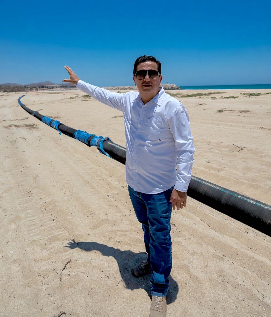 Supervisan labores de dragado en Puerto Los Cabos para garantizar protección ambiental