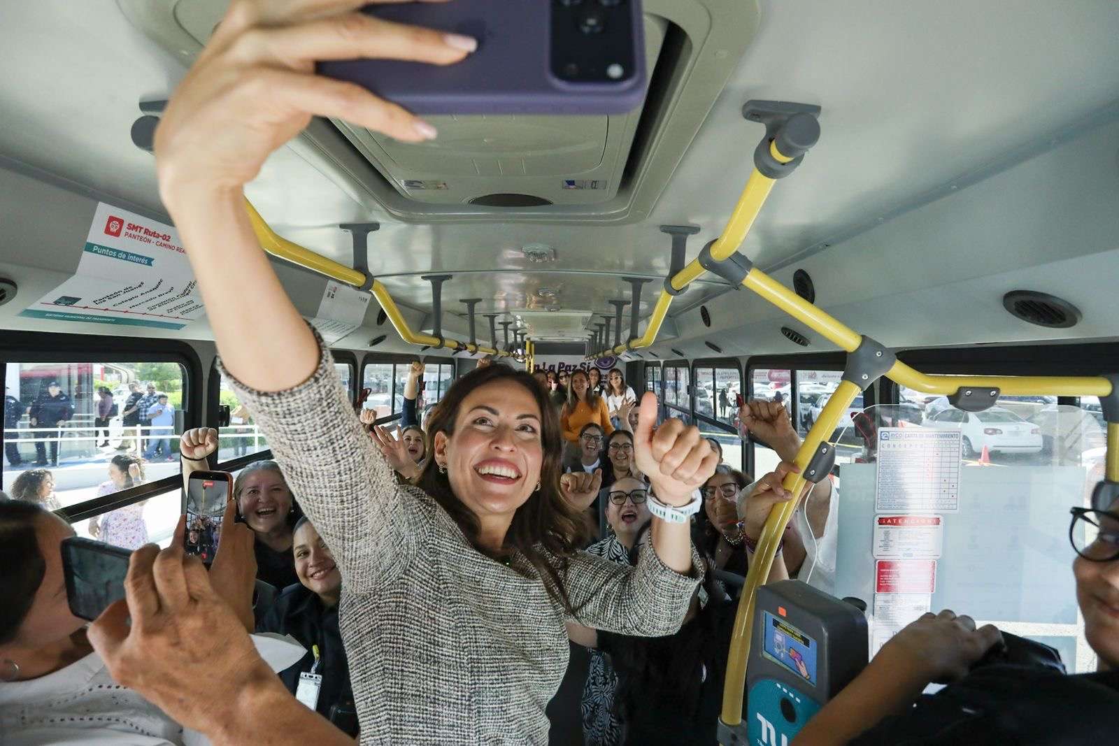 Tiburón Urbano es un referente de modernización y movilidad en BCS: Milena Quiroga