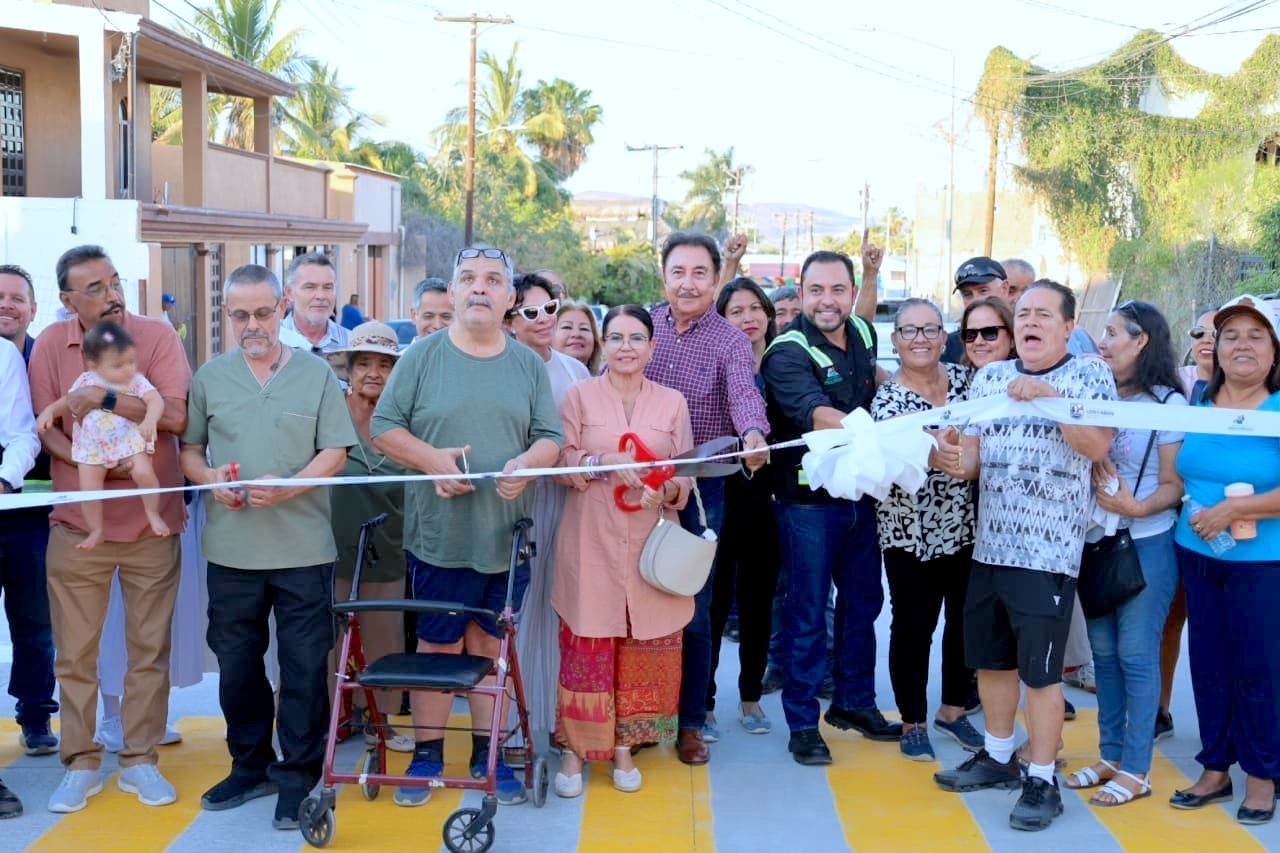 Después de años de espera, habitantes agradecen obra integral en la calle Paseo de Los Marinos en San José del Cabo