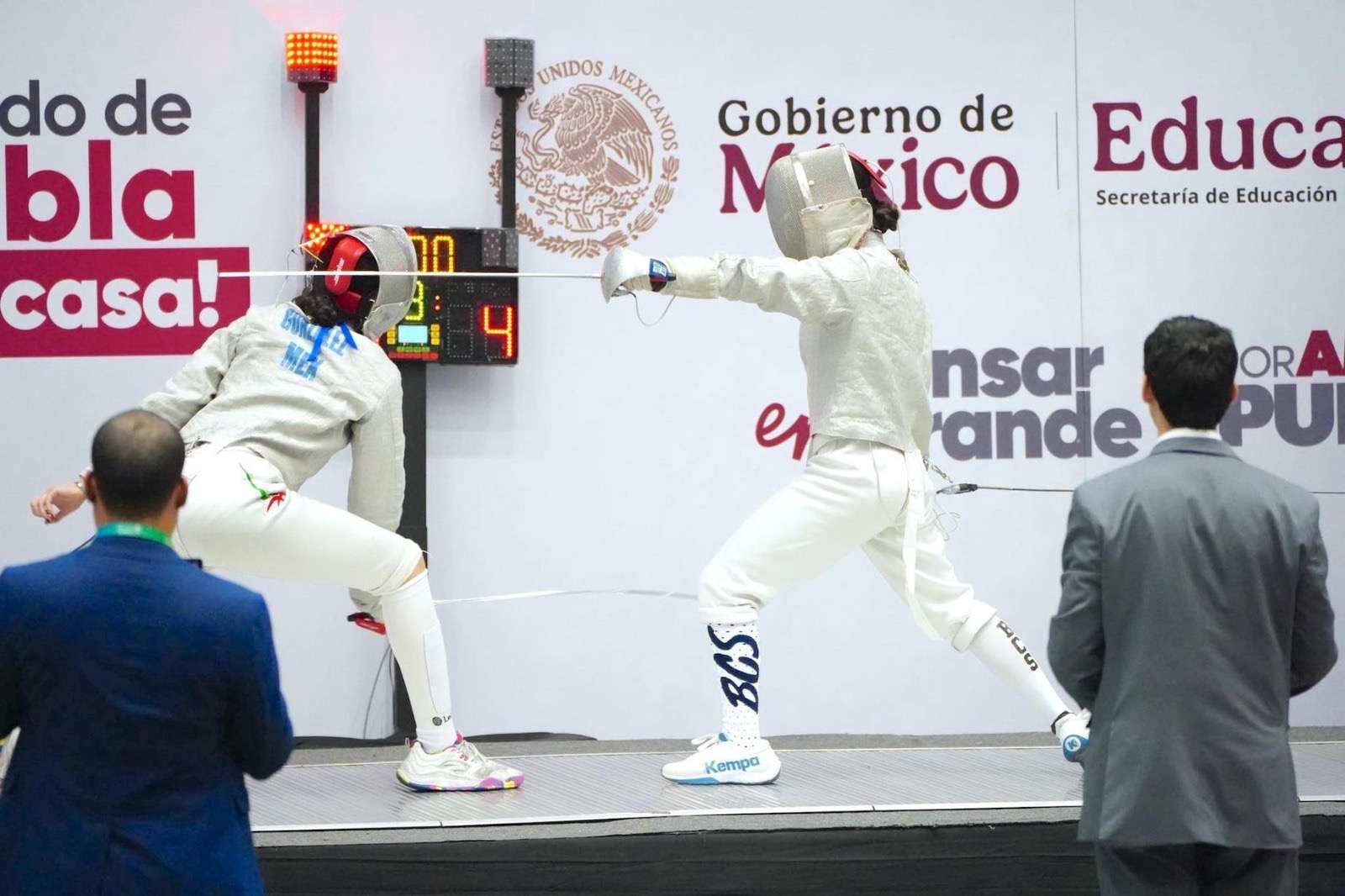 Esgrima cabeño suma doble medalla de plata en Nacionales CONADE 2026 celebrados en Puebla