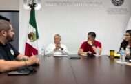 Refuerzan Protección Civil y Consulado de E.U.A. acciones preventivas en BCS